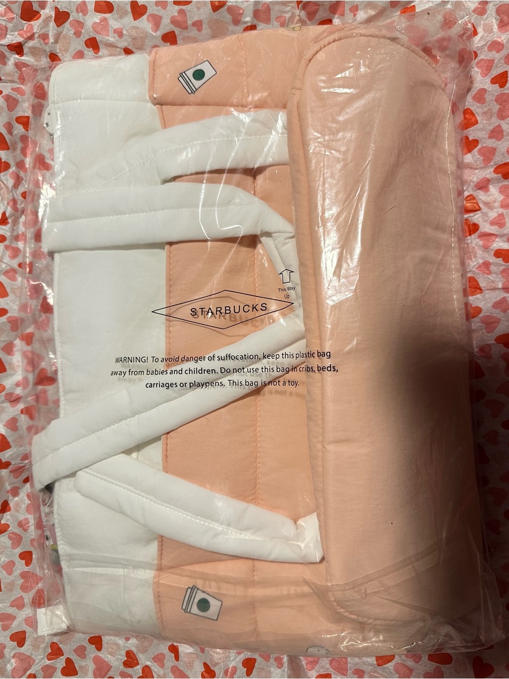 Starbucks Miffy Quilted Tote & Pouch - Picture 2 of 6